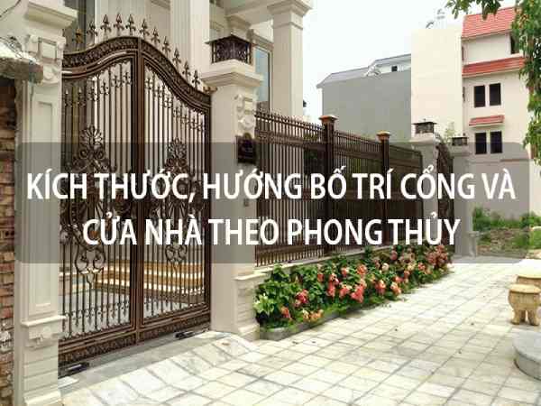 Cách chọn hướng cổng và bếp theo phong thủy bát trạch