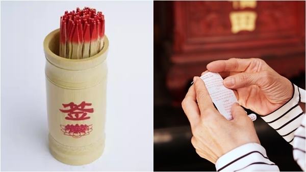 Xin xăm và giải quẻ thờ Xin xăm và giải quẻ thờ